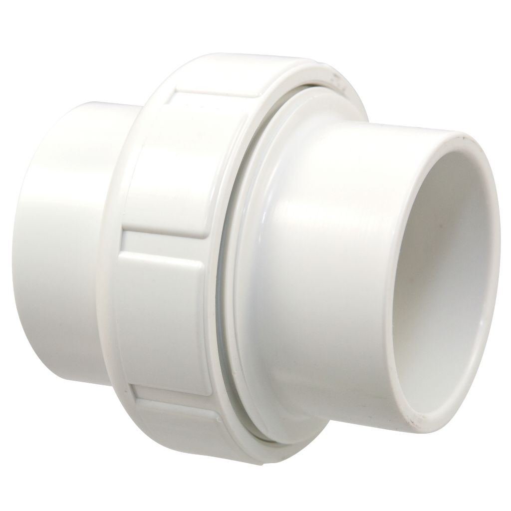 TP-PVC-457007A - 457-007 3/4" Union Slip x Slip PVC 40, Buna-N Seal, Orange Polyurethane Seal/Gasket