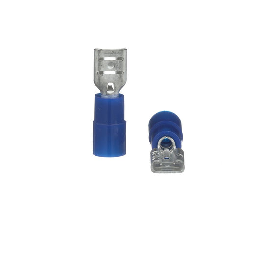 TP-TERM-BQDF187 - Female Quick Disconnect, Blue - 100/PK