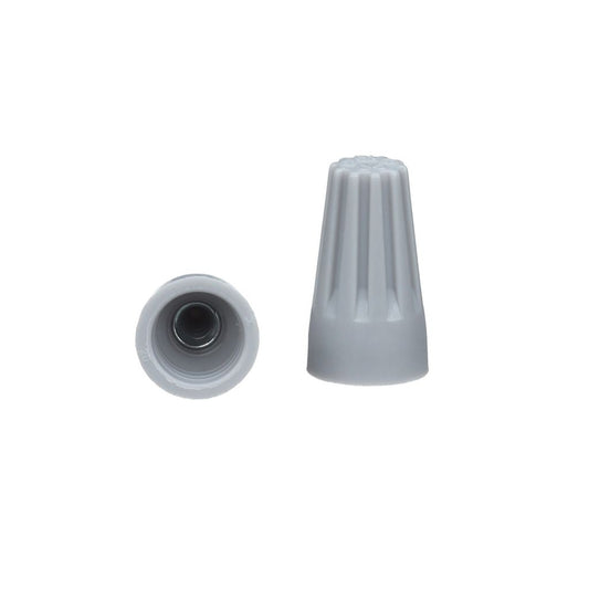 TP-WNG - Gray Wire Nut Connectors (Jar of 100)